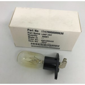 Лампа подсветки для СВЧ Panasonic 17470000000636 для NN-ST25HB, NN-ST27HM, NN-ST34HM