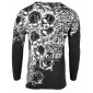Футболка с длинным рукавом 3XL XTREME COUTURE by AFFLICTION Men LONG SLEEVE THERMAL Shirt ACCUSER Skull Biker MMA Black