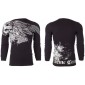 Футболка с длинным рукавом 3XL XTREME COUTURE by AFFLICTION Men LONG SLEEVE THERMAL Shirt ANTIQUATED Tattoo Biker