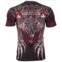Футболка 3XL Xtreme Couture by AFFLICTION Men T-Shirt BOLD CIPHER Wings BLACK Biker