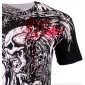 Футболка 4XL Xtreme Couture by AFFLICTION Men T-Shirt BRUTAL COMBAT White Skull Biker Tattoo