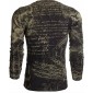 Футболка с длинным рукавом 3XL XTREME COUTURE by AFFLICTION Men LONG SLEEVE THERMAL Shirt KILLER Crewneck Skull Tattoo