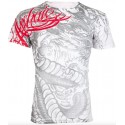 Футболка M Xtreme Couture by AFFLICTION Men T-Shirt DRAGON RAGE Wings White Biker