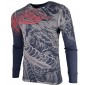 Футболка с длинным рукавом 3XL Archaic AFFLICTION Men LONG THERMAL Shirt DRAGON RANGE Biker Black