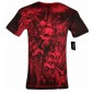 Футболка 4XL Xtreme Couture by AFFLICTION T-Shirt HEADHUNTER Red Tattoo Biker