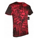 Футболка 4XL Xtreme Couture by AFFLICTION T-Shirt HEADHUNTER Red Tattoo Biker