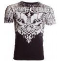 Футболка 3XL Xtreme Couture by AFFLICTION Men T-Shirt LEGENDARY Skulls BLACK Biker