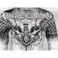 Футболка с длинным рукавом 3XL XTREME COUTURE by AFFLICTION Men LONG SLEEVE THERMAL Shirt LEGENDARY Biker White