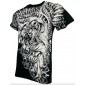 Футболка 4XL Xtreme Couture by AFFLICTION Men T-Shirt NEMESIS Skulls Biker Black