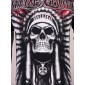 Футболка 4XL Xtreme Couture by AFFLICTION Men T-Shirt PALA Skull Black Tattoo