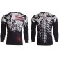 Футболка с длинным рукавом 2XL XTREME COUTURE by AFFLICTION Men LONG SLEEVE THERMAL Shirt PERSIMMON Biker