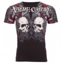 Футболка 3XL Xtreme Couture by AFFLICTION Men T-Shirt REDEMPTION Tattoo Biker