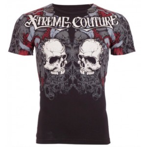 Футболка 3XL Xtreme Couture by AFFLICTION Men T-Shirt REDEMPTION Tattoo Biker