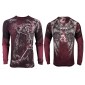 Футболка с длинным рукавом 3XL XTREME COUTURE by AFFLICTION Men LONG SLEEVE THERMAL Shirt RELINQUISH Skull Wings