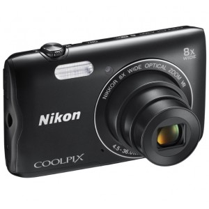 Цифровая фотокамера Nikon Coolpix A300 Black (VNA961E1)
