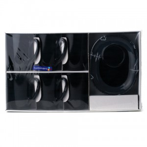 Чайный Сервиз Luminarc Sweet Line Black E8001
