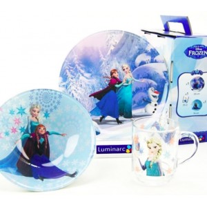 Набор Luminarc L0872 Disney Frozen 3 предмета (в подарочной коробке)