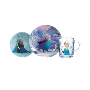Набор посуды LUMINARC DISNEY FROZEN L0872 /3 пр.