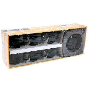 Чайный Сервиз Luminarc Quadrato Black E8848