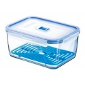 Контейнер прямоугольный Luminarc PURE BOX ACTIVE /1970 мл с крышкой и решеткой J7336