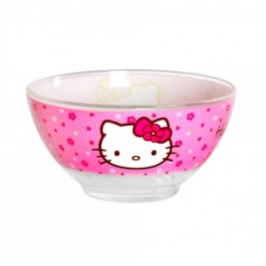 Пиала Luminarc HELLO KITTY sweet pink/500 мм H9225