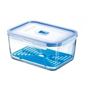 Контейнер прямоугольный Luminarc PURE BOX ACTIVE /2900 мл с крышкой и решеткой J7335