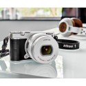 Цифрова фотокамера NIKON 1 J5 + Об'єктив 10-30мм PD-Zoom KIT SILVER (VVA243K001)