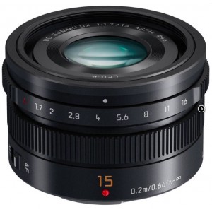 Объектив Panasonic Micro 4/3 Lens 15mm Black