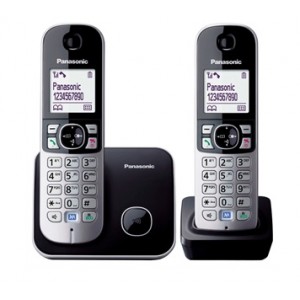 Радіотелефон DECT Panasonic KX-TG6812UAB Black