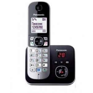 Радіотелефон DECT Panasonic KX-TG6821UAB Black