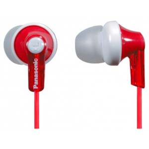 Наушники PANASONIC RP-HJE118GU-R (красные)