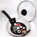 Сковорода TVS eco cook 28 см + крышка