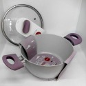 Кастрюля с крышкой TVS NUVOLA 20 см