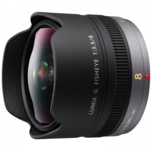 Объектив Panasonic Micro 4/3 Lens 8mm F3.5 Fish Eye H-F008E