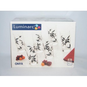 Набор стаканов Luminarc Amsterdam Onyx 6шт  G4885