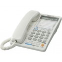 Дротовий телефон Panasonic KX-TS2368RUW White (дволінійний)
