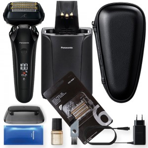 Электробритва Panasonic ES-LS9A-K820-AS1 в комплекте с дополнительной сменной сеточкой для электробритв Panasonic WES-9600Y-1361/маслом WES-8196X-7911
